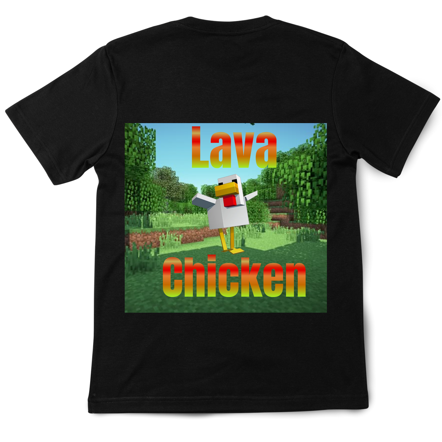 Minecraft Movie Funny Phrase Lava Chicken