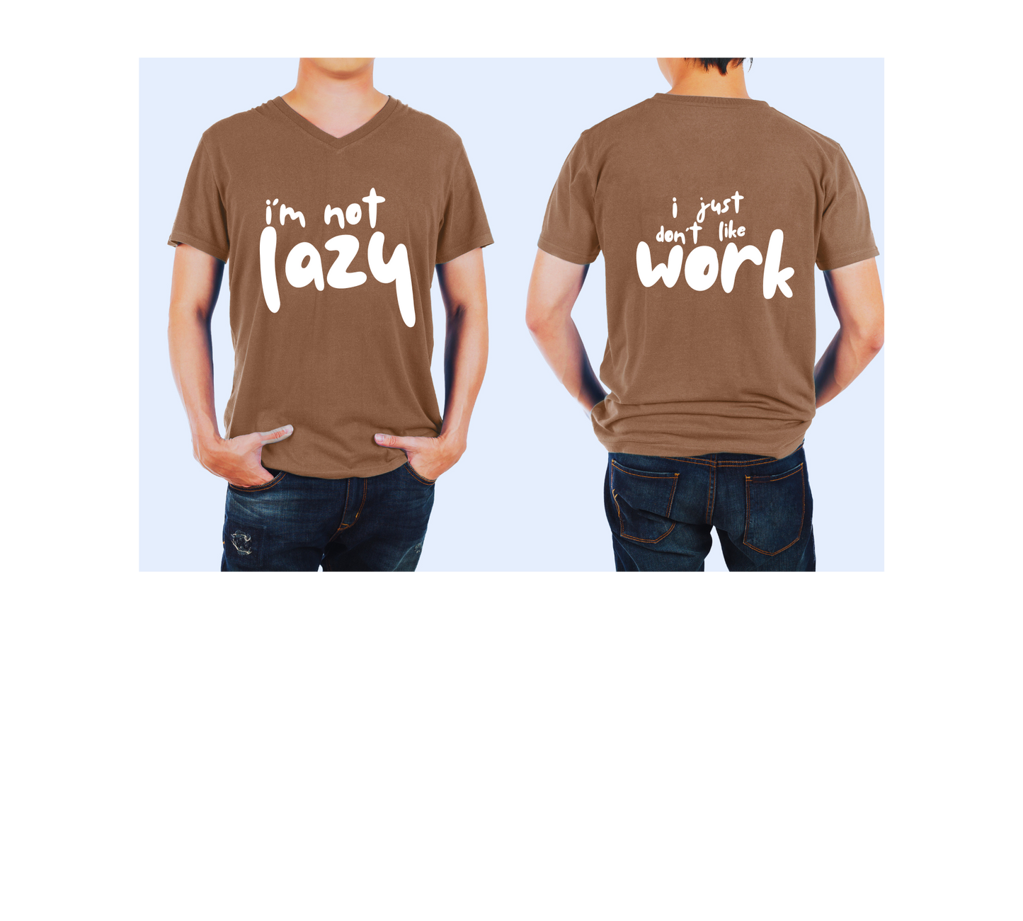 Chill Comfy Lazy Shirt With Relatable