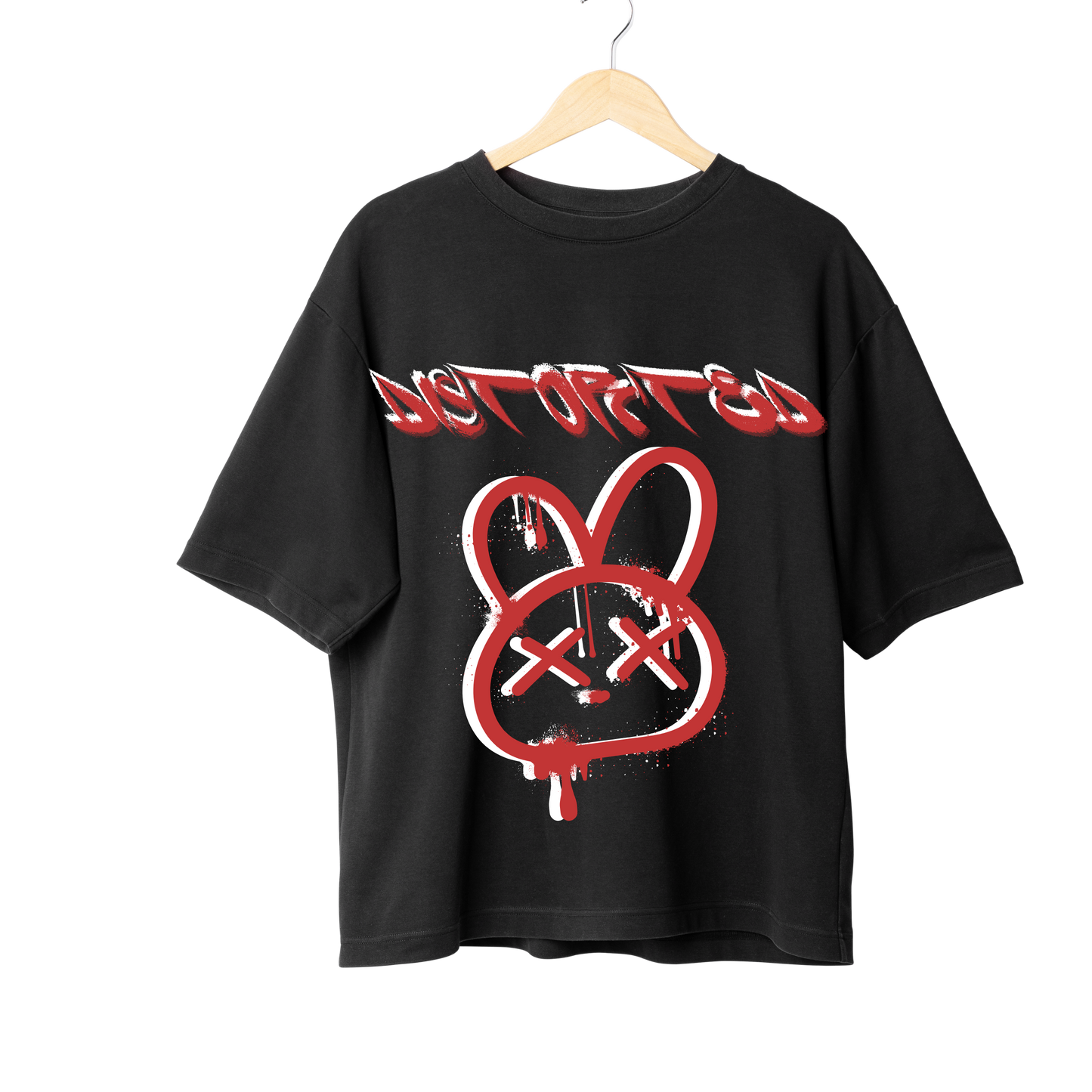 E-Tshirt With Punk Bunny