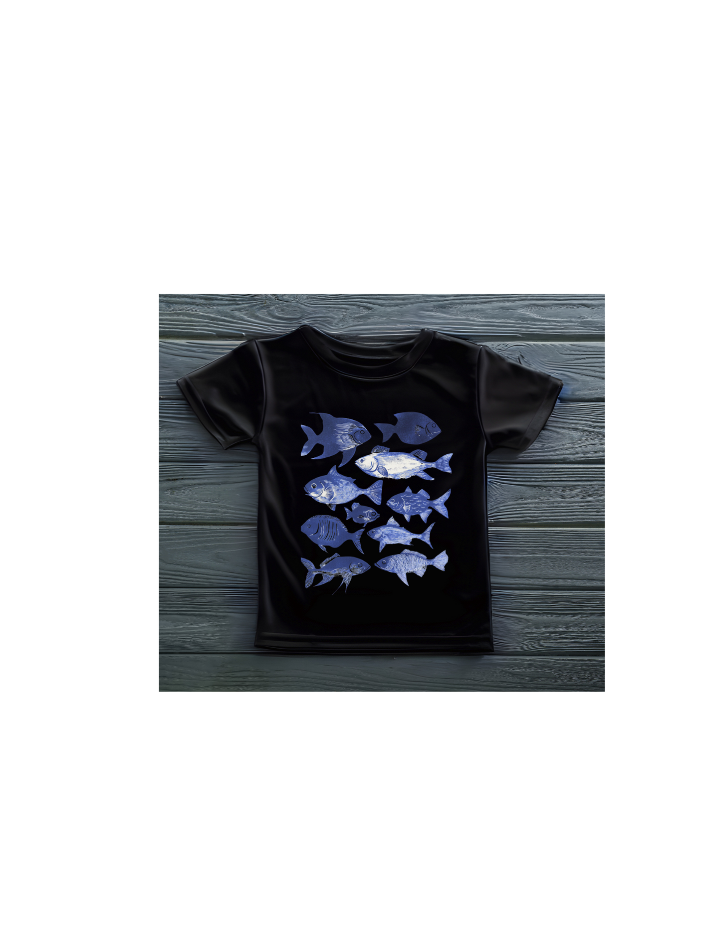 Vintage Fish Shirt - Unisex Clothing