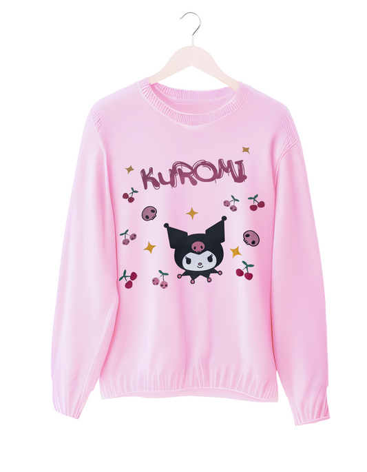Kuromi Pastel Colored Sweater Cute Sanrio Clothes