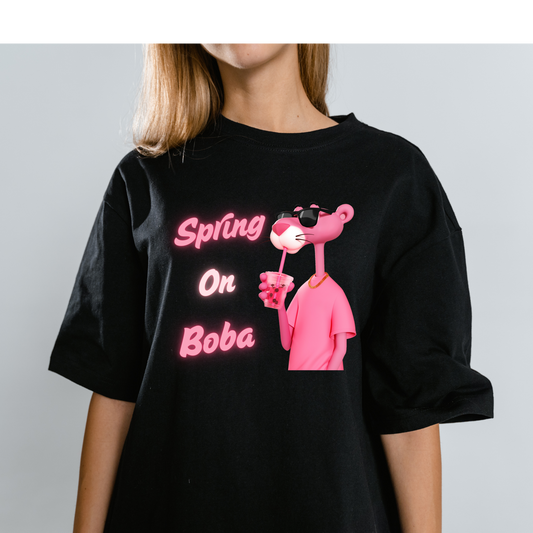 Sprung On Boba| Pink Panther