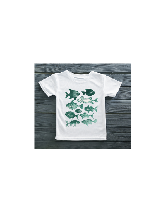 Vintage Fish Shirt - Unisex Clothing